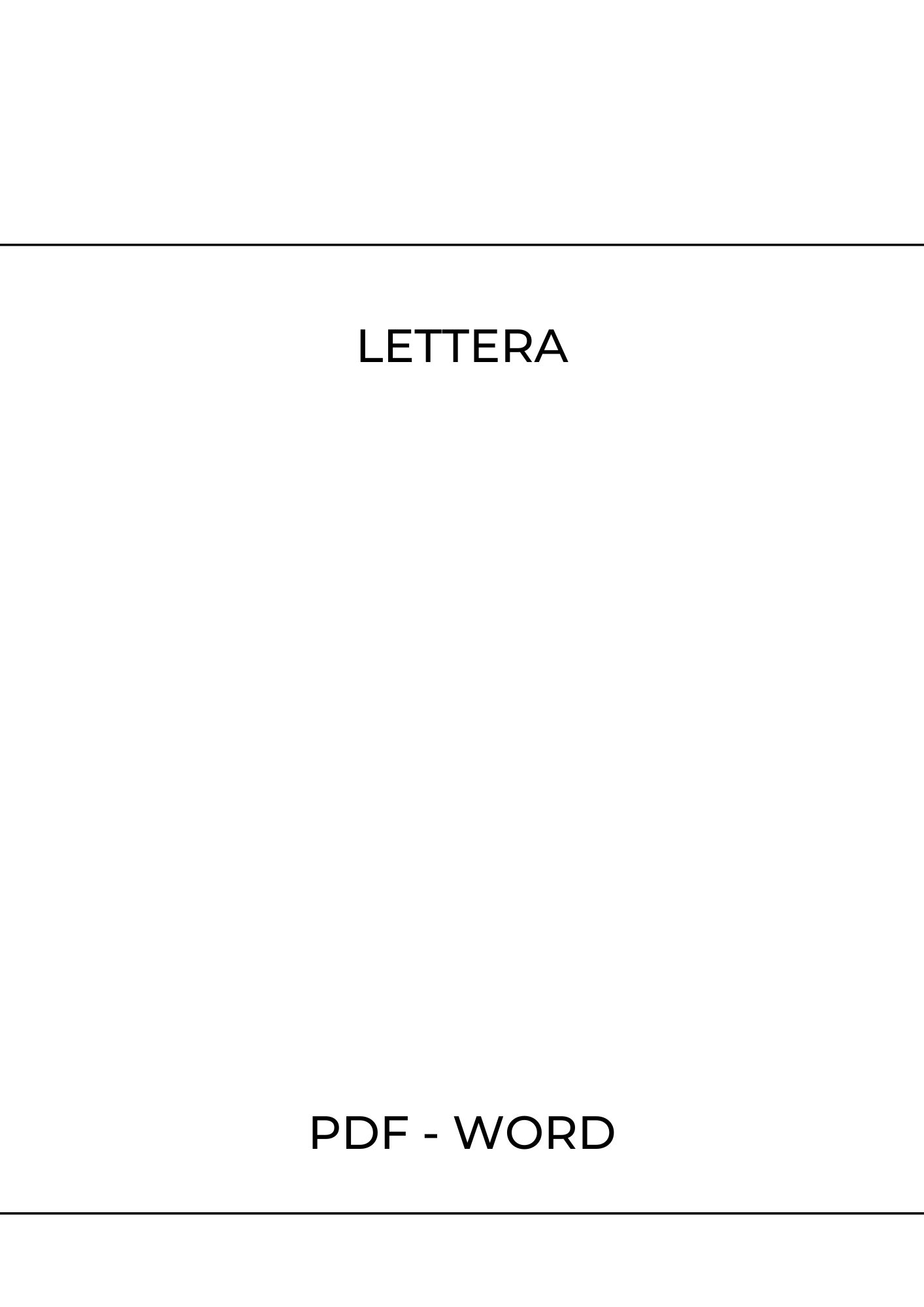 Lettera Di Dimissioni Con Accordo Tra Le Parti